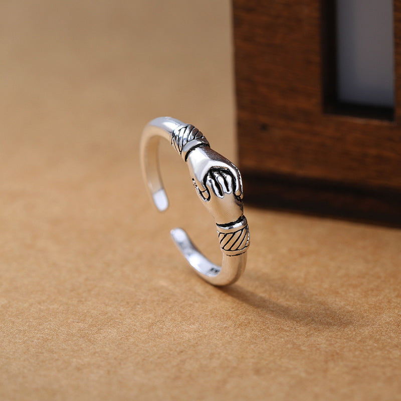 Holding Hands Ring