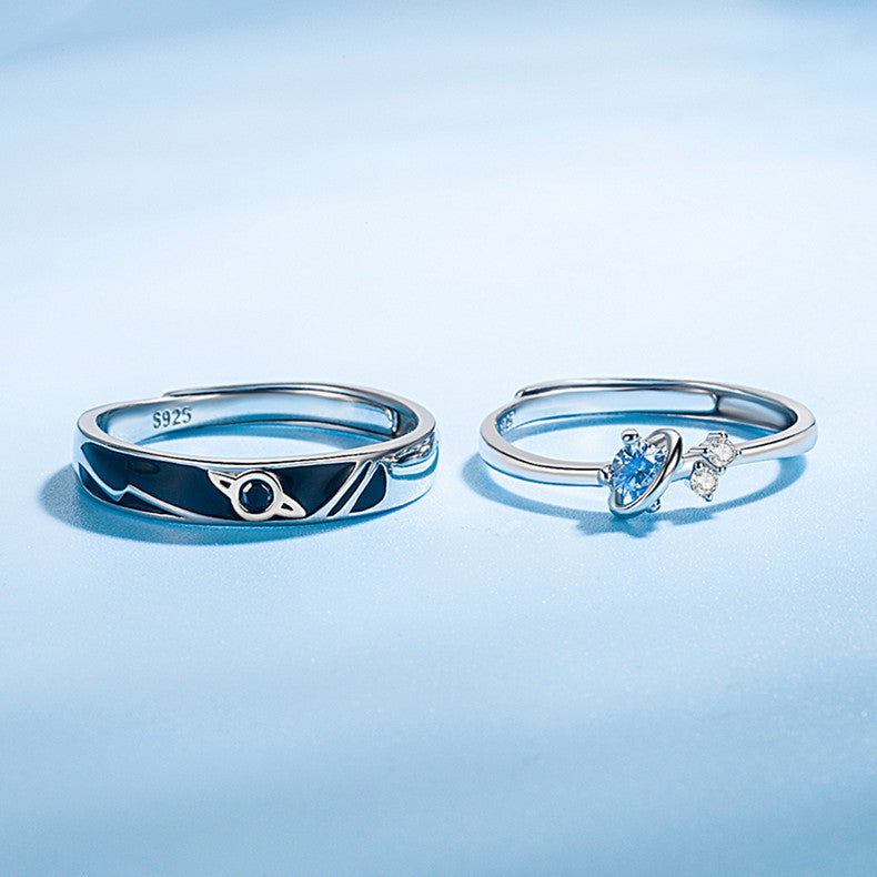 Dream Planet Couple Ring