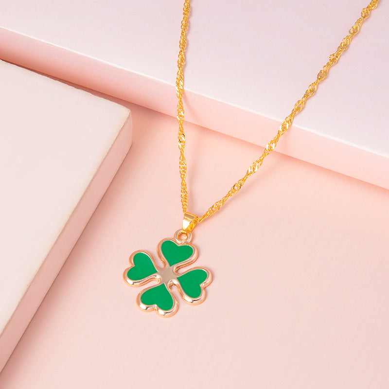 Heart Clover Necklaces