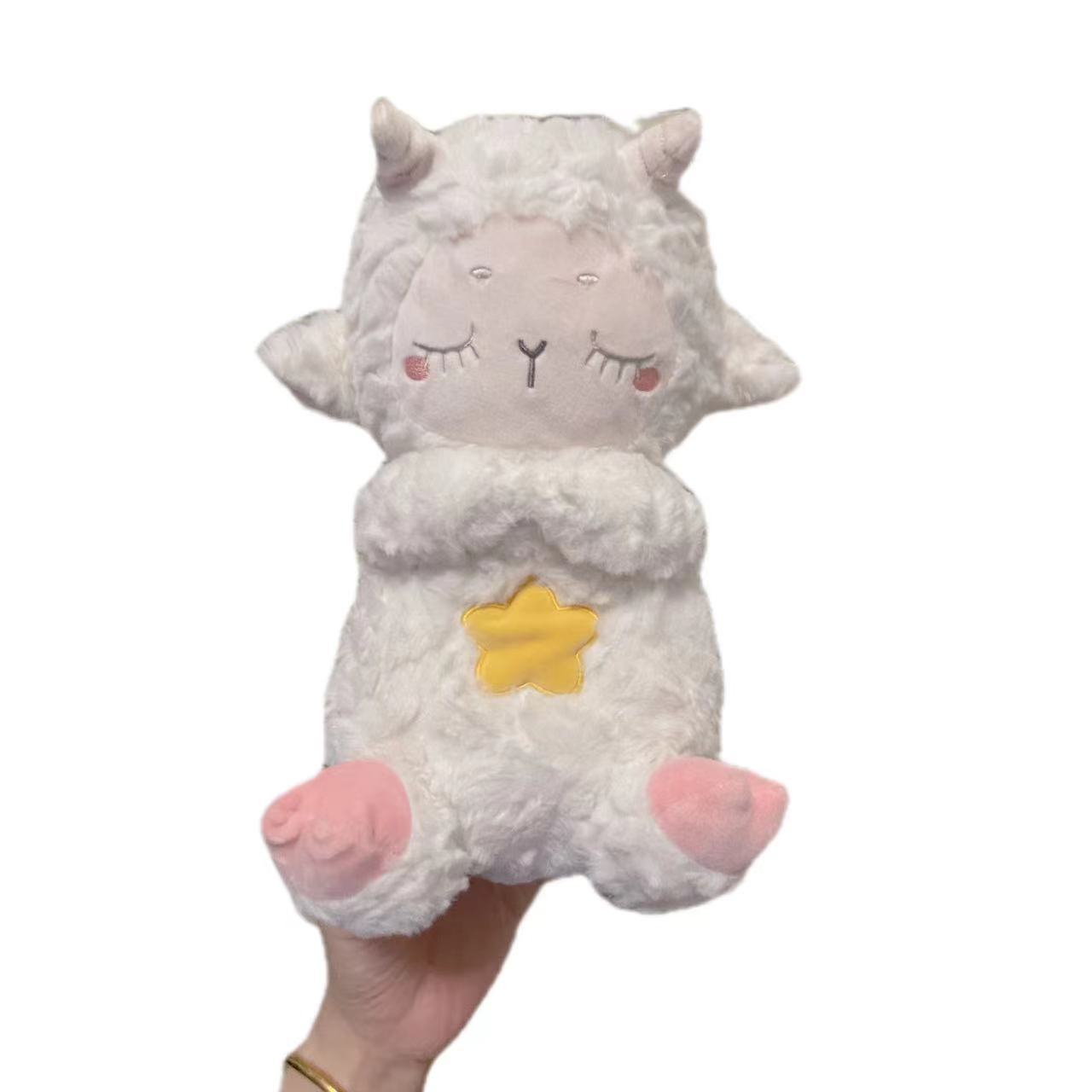 Cute Breathing Soothing Plush Toy