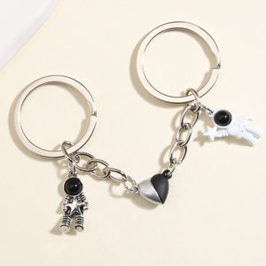 Heart Shape Magnetic Keychain