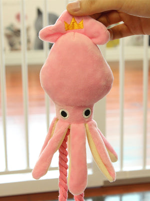 Octopus pet plush toy rope toy