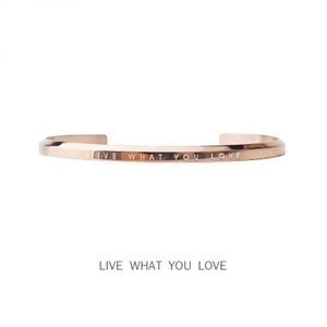 Engraved Couple Bracelet