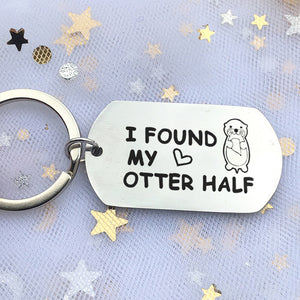 I Found My Otter Keychain