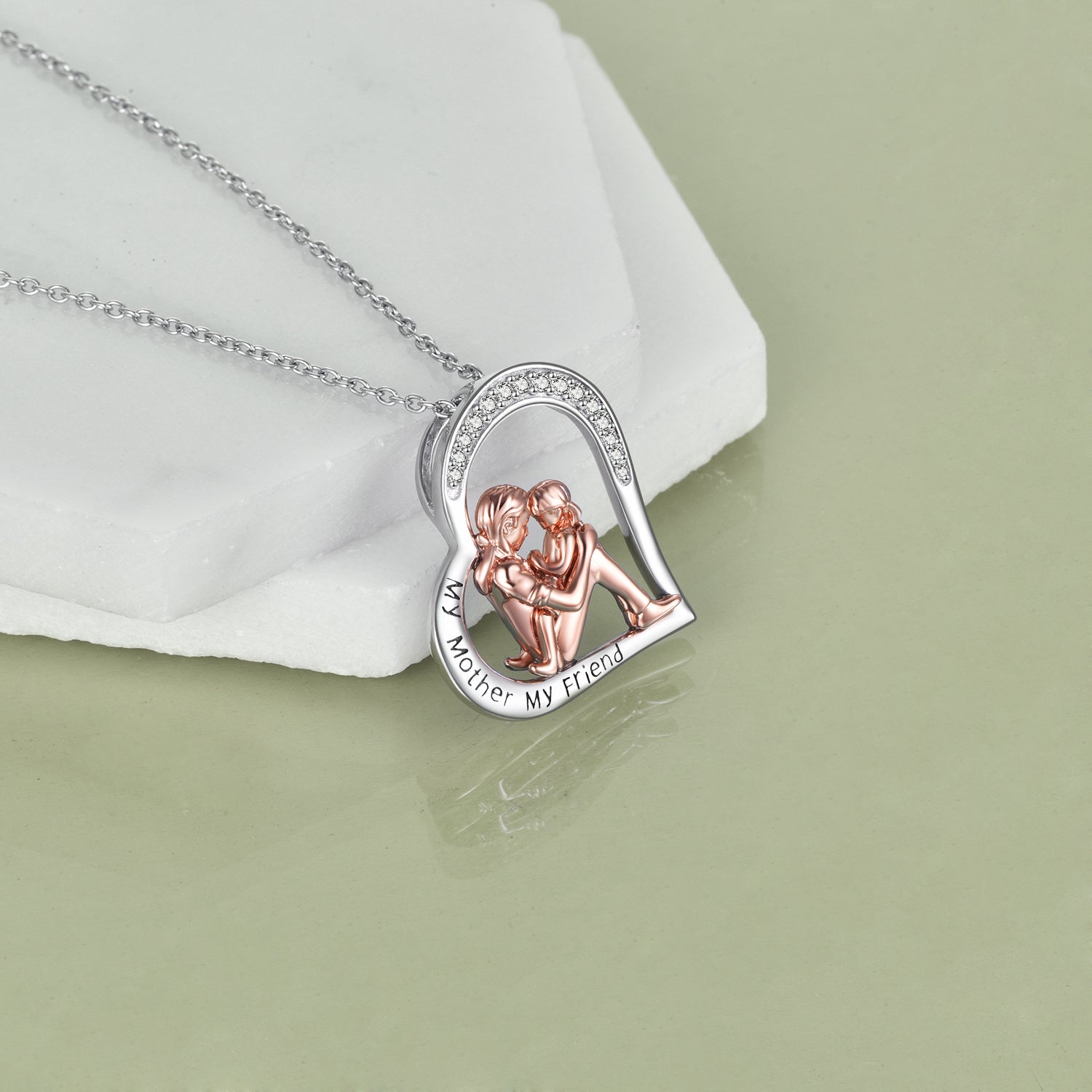 Mother Daughter Necklace