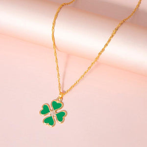 Heart Clover Necklaces