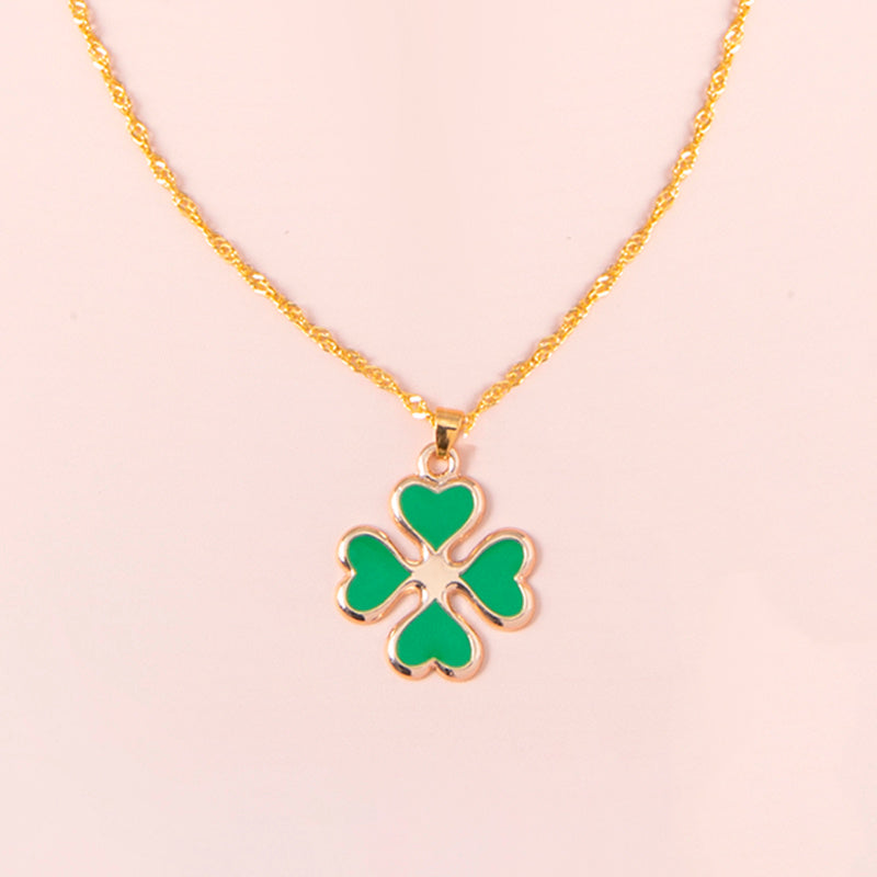 Heart Clover Necklaces