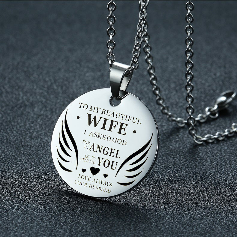 To My Beautiful Wife Necklace