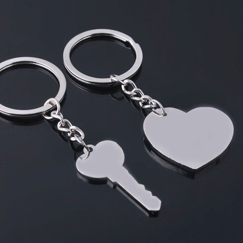 Secret Love Couple Keychain