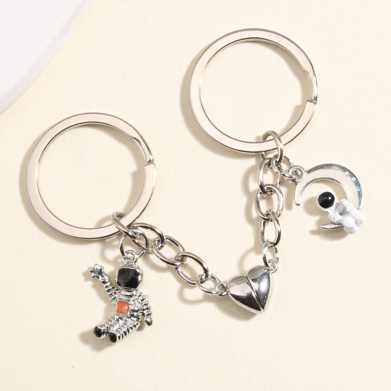 Heart Shape Magnetic Keychain