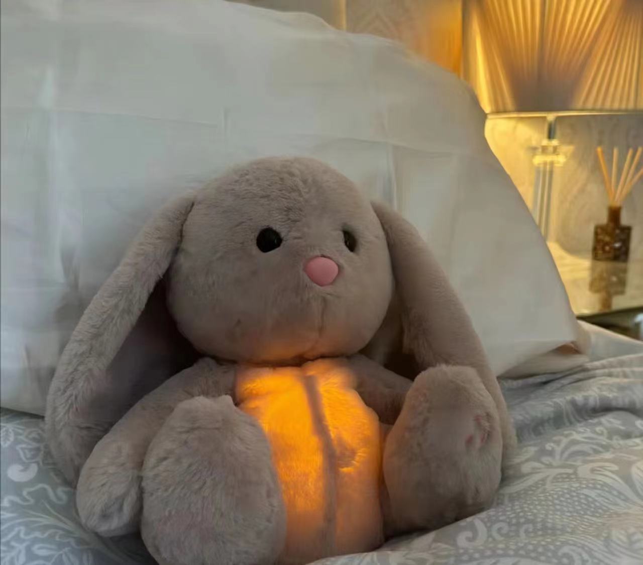 Cute Breathing Soothing Plush Toy