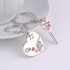 Secret Love Couple Keychain